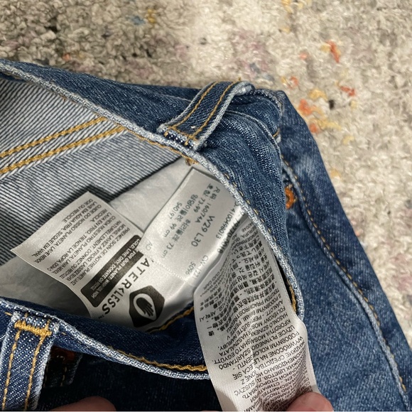 Dark Blue Levi’s Dad Jeans | size W29 L30 - Picture 4 of 5